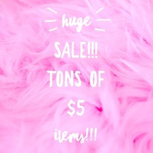 HUGE CLOSET SALE